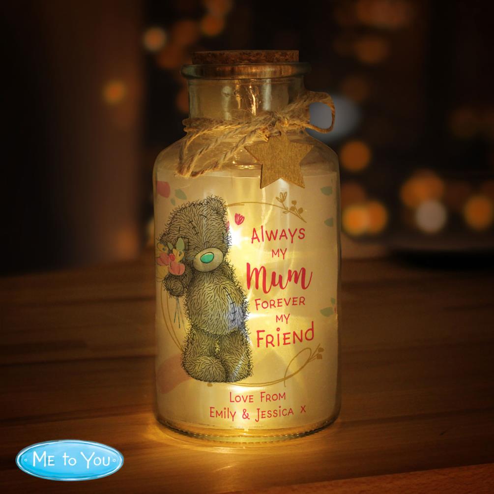 Personalised Me to You My Mum LED Glass Jar Extra Image 1